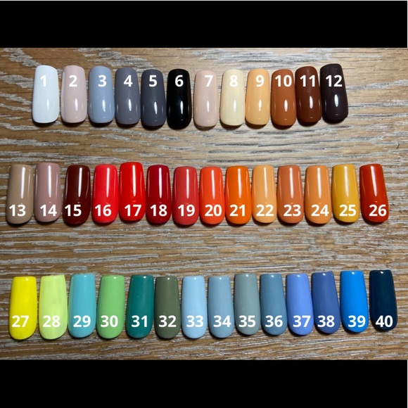 Solid Color Press-On Nails - Picture 3 of 7